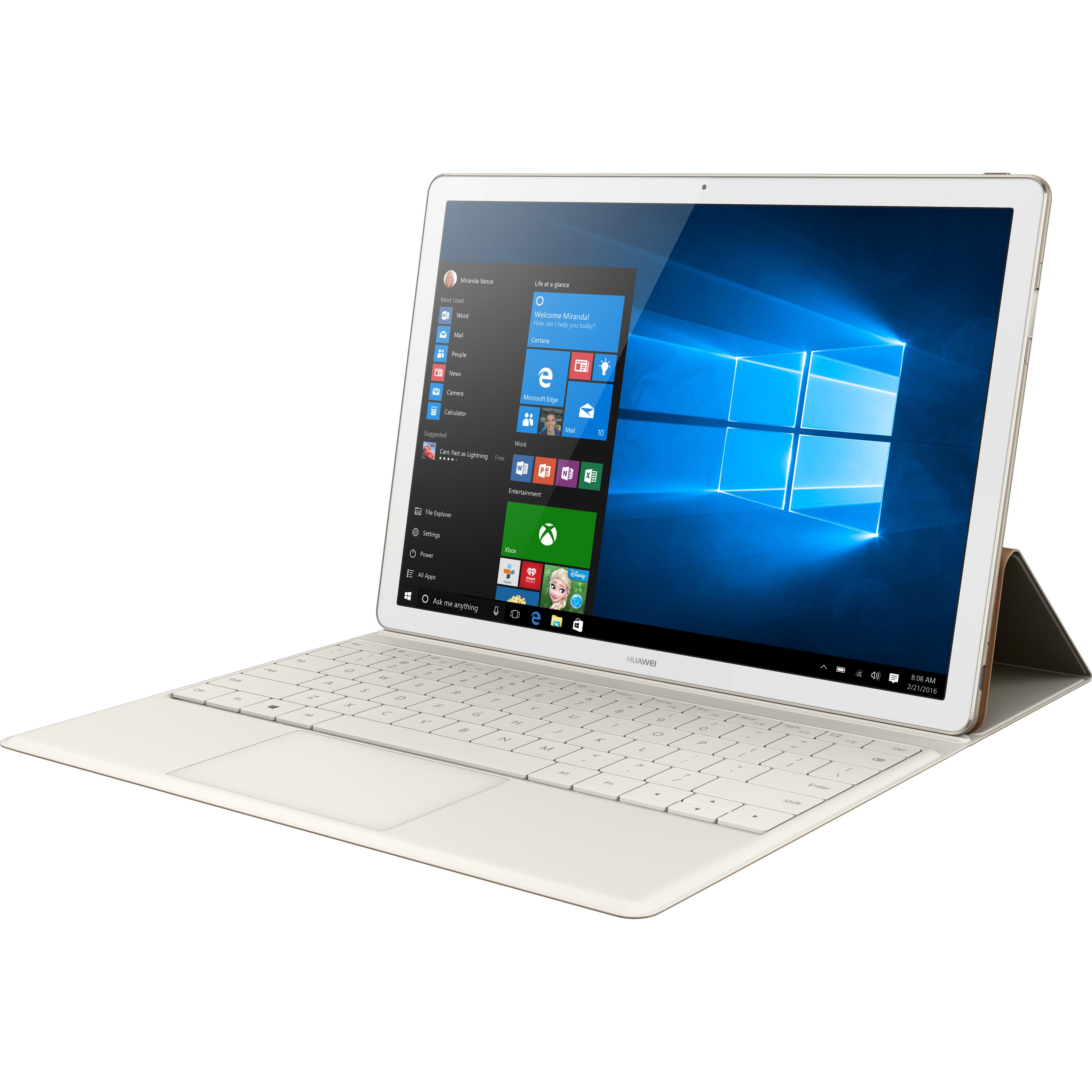 Huawei MateBook HZ-W09 2-in-1 Laptop - Detachable Intel Core M3