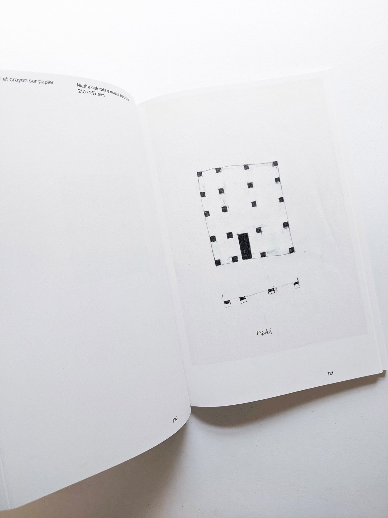 Dessins / Peter Märkli - 本 屋 青 旗 Ao-Hata Bookstore