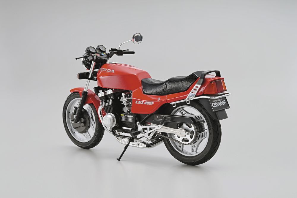 1/12 ホンダ NC07 CBX400F モンツァレッド '81 カスタムパーツ付き