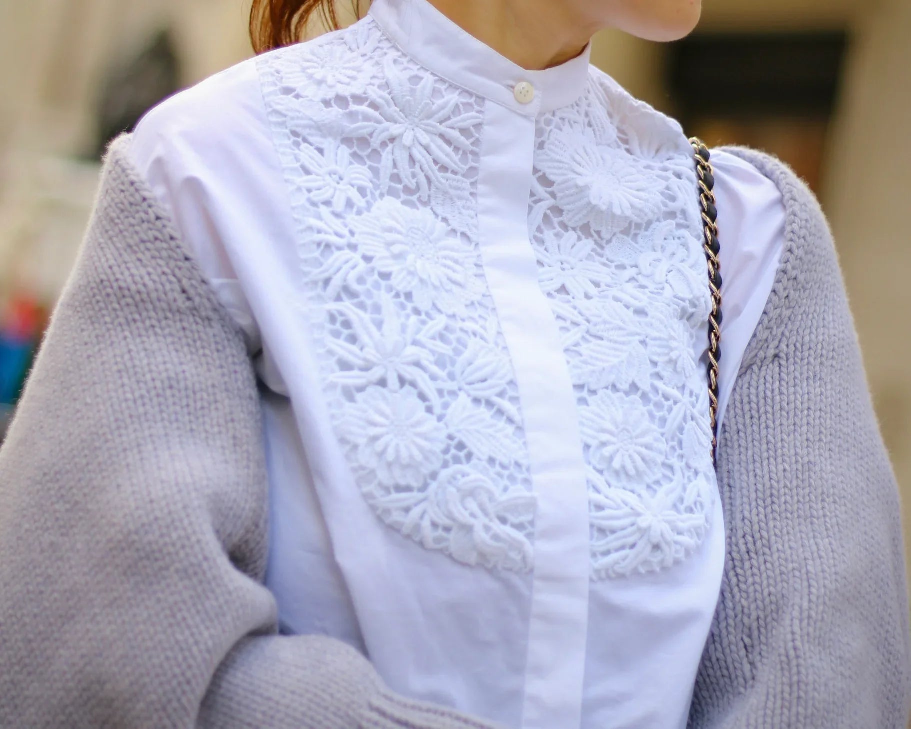 Chemise à dentelle 【Loïs-ルイス-】 – aLORS online store