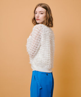 シアーカットジャガードカーディガン|allureville OFFICIAL SITE