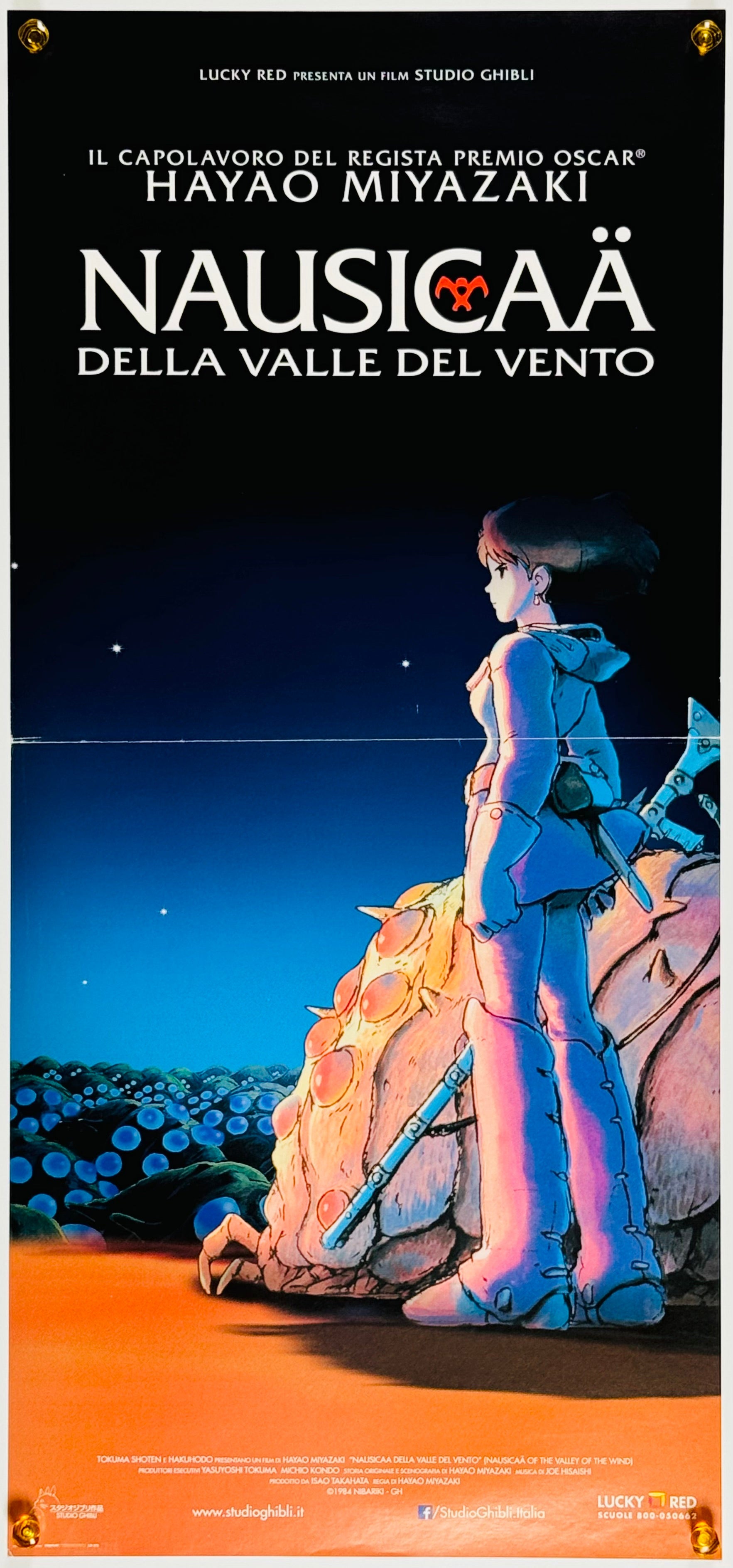風の谷のナウシカ』 国内アニメ イタリア - 海外版映画ポスター専門店