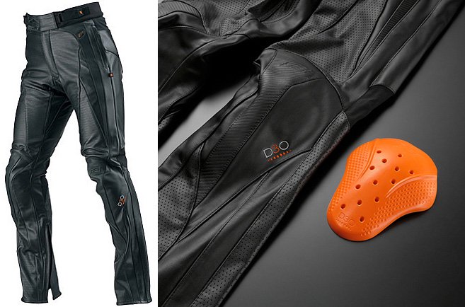 HYOD HSP018D ST-X D3O MESH LEATHER PANTS(STRAIGHT)ブラック