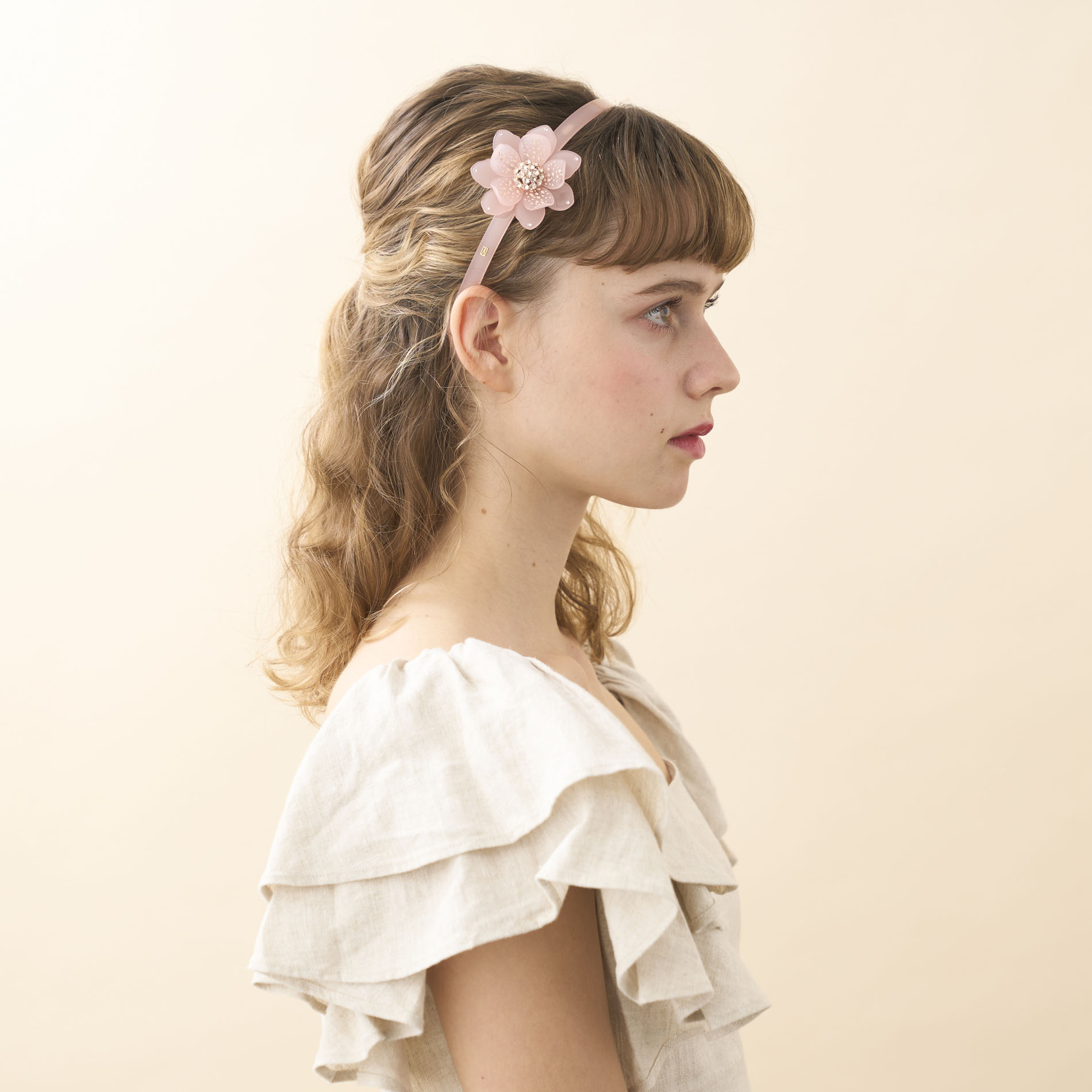 カチューシャ (1 cm)｜ALEXANDRE DE PARIS（アレクサンドル ドゥ パリ）