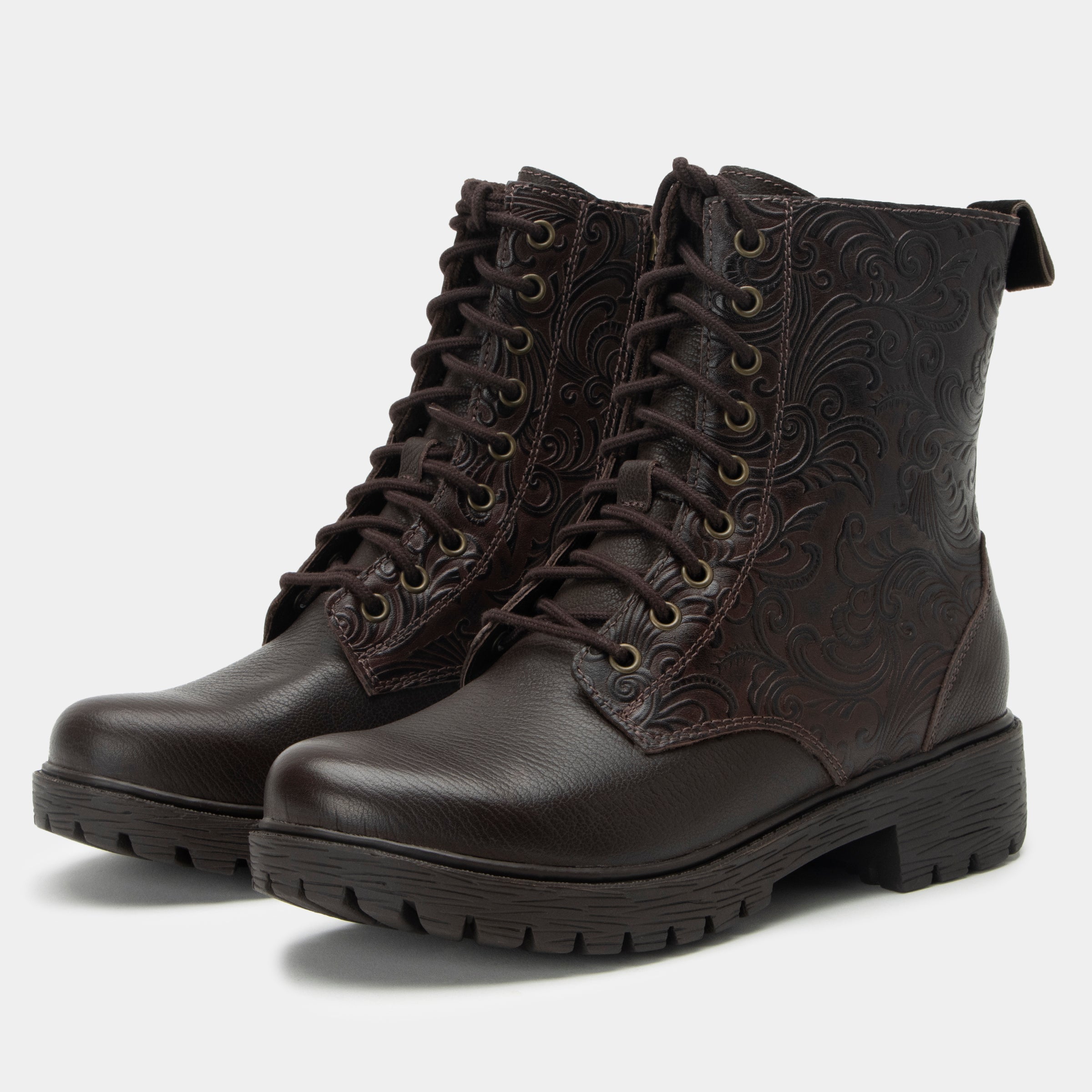 Ari Espresso Gale Boot - Alegria Shoes