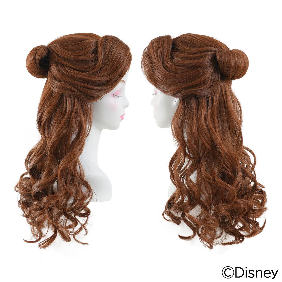 Disney】美女と野獣（ベル/Belle）/ ウィッグ – 自然で高品質な