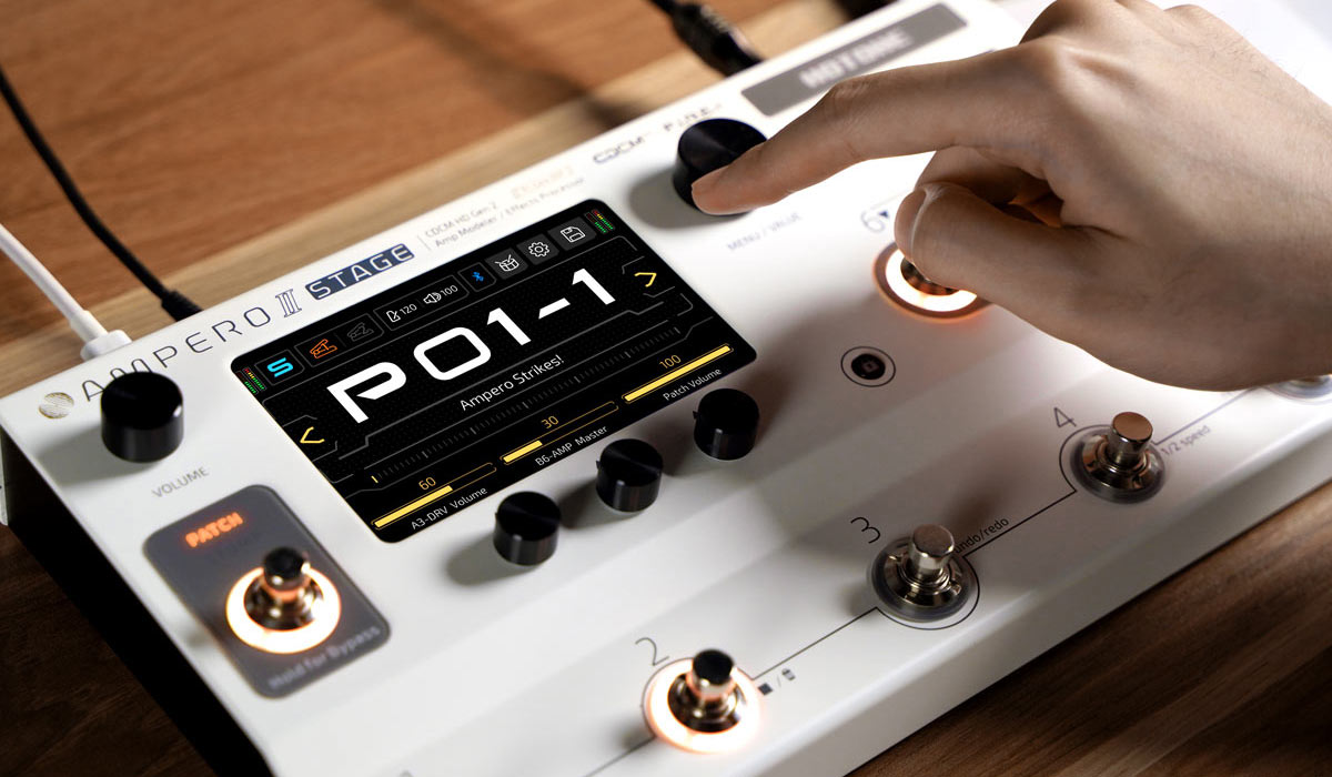 HOTONE | AMPERO Ⅱ STAGE | マルチ・エフェクター | 製品情報