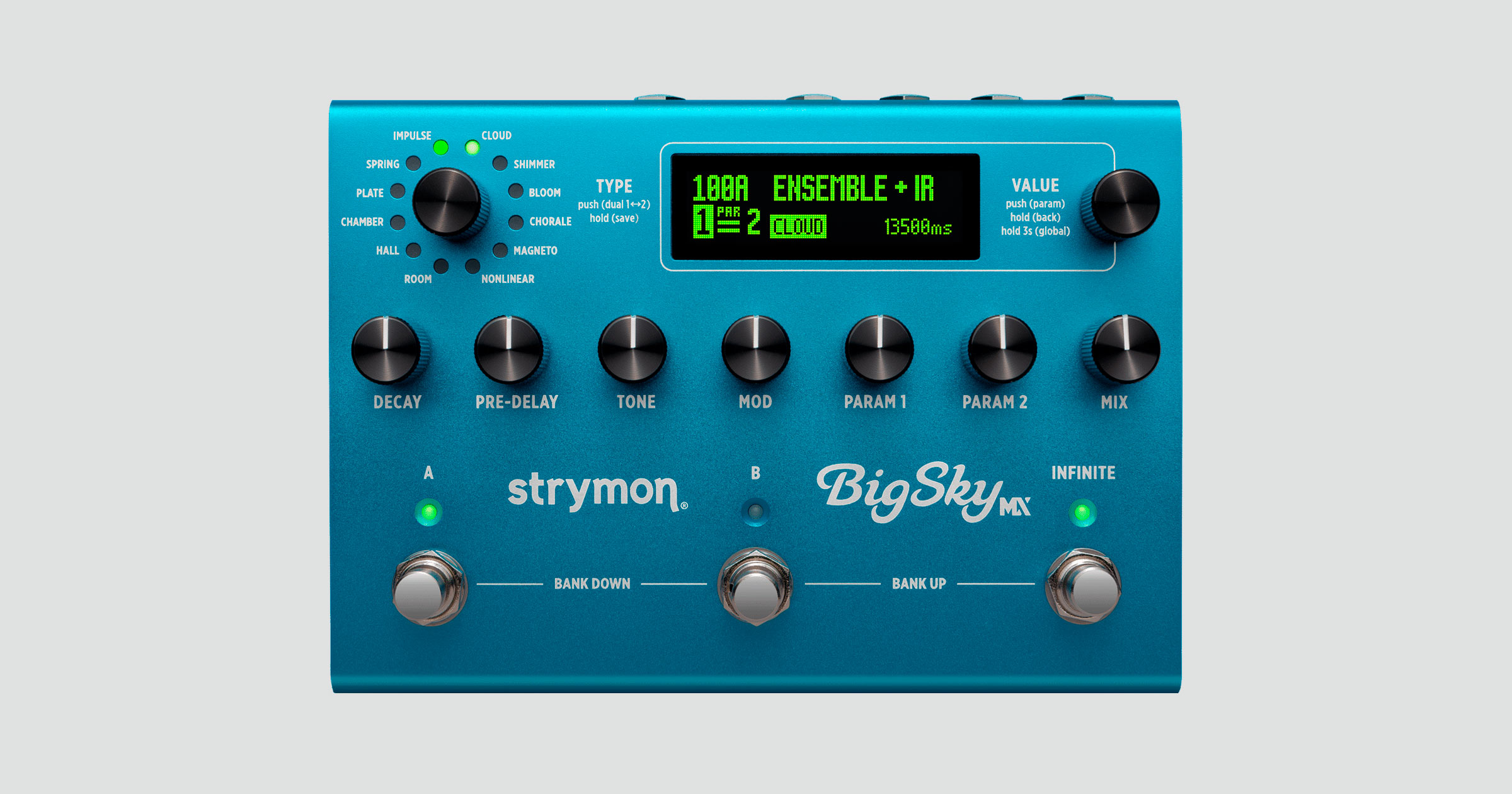 strymon | BigSky MX | リバーブ・エフェクター | 製品情報
