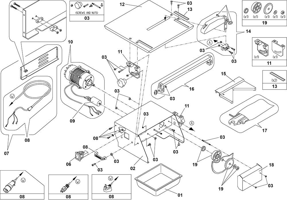 Altrad Belle :: Belle Spare Parts : Minitile - Minitile 180