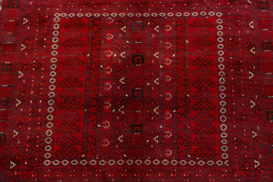 59x44cmトライバルラグ手織り絨毯 ヴィンテージ 手織り絨毯年代