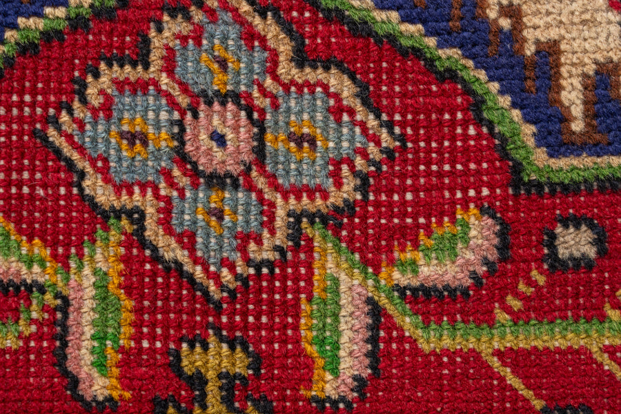 イラン産 1980年代 ヴィンテージラグ】ペルシャ絨毯-ヴィンテージラグ