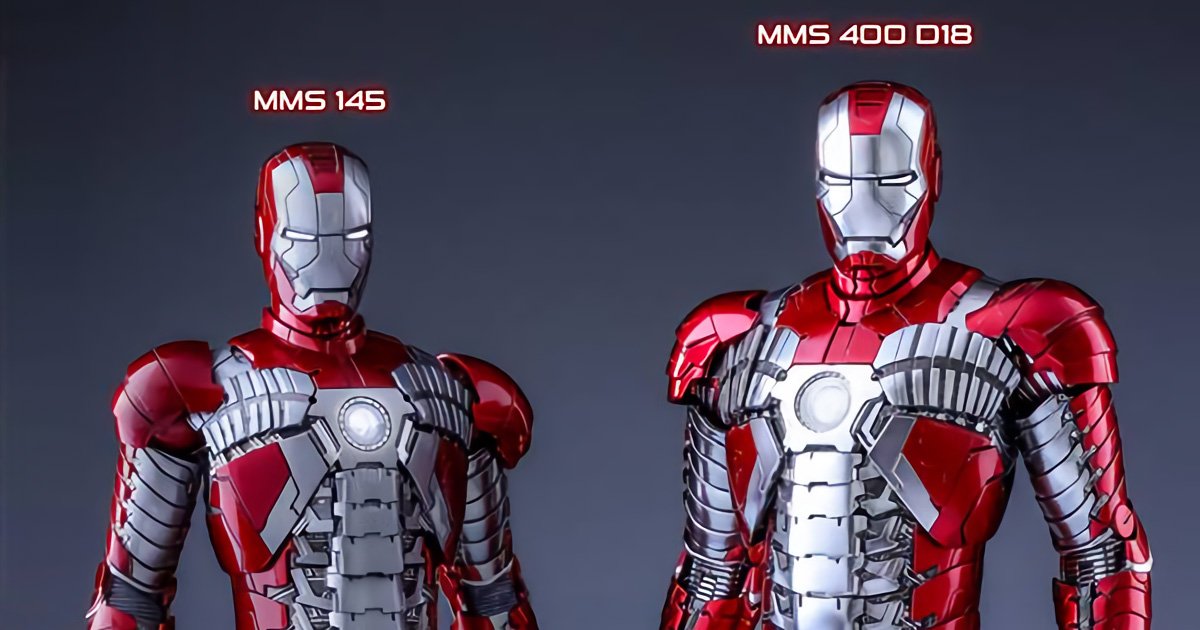 ホットトイズ】1/6スケールフィギュア映画『アイアンマン2』アイアン