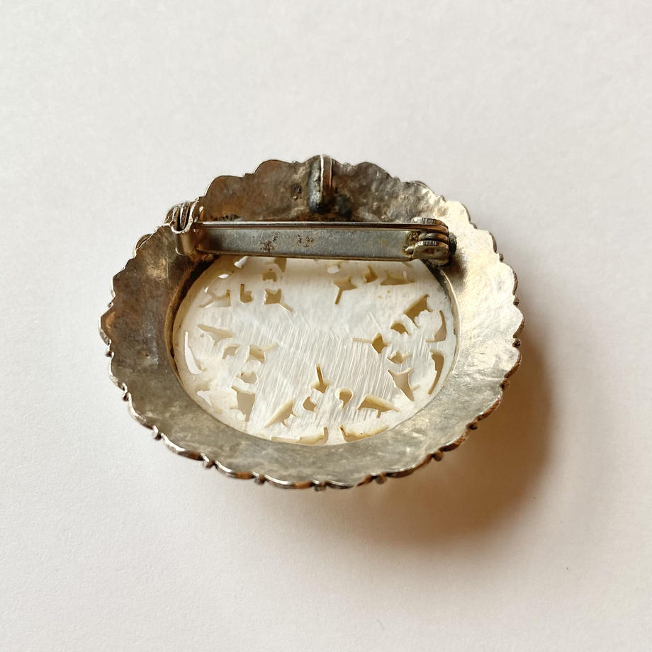 ベツレヘムパール ブローチ/ペンダントトップアンティークアクセサリー