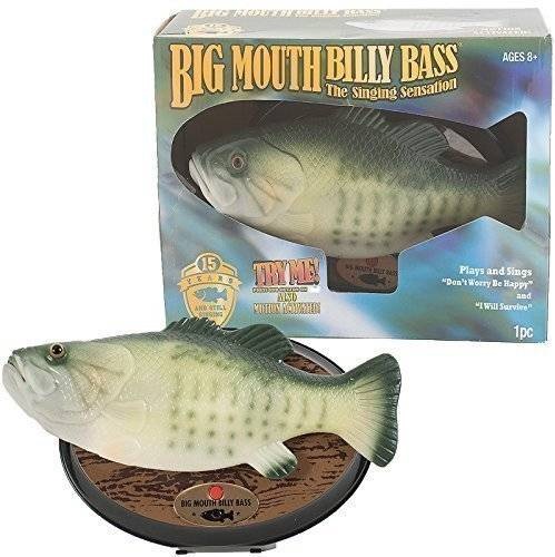再入荷しました！懐かしの歌う魚の壁掛けおもちゃ「Big Mouth Billy