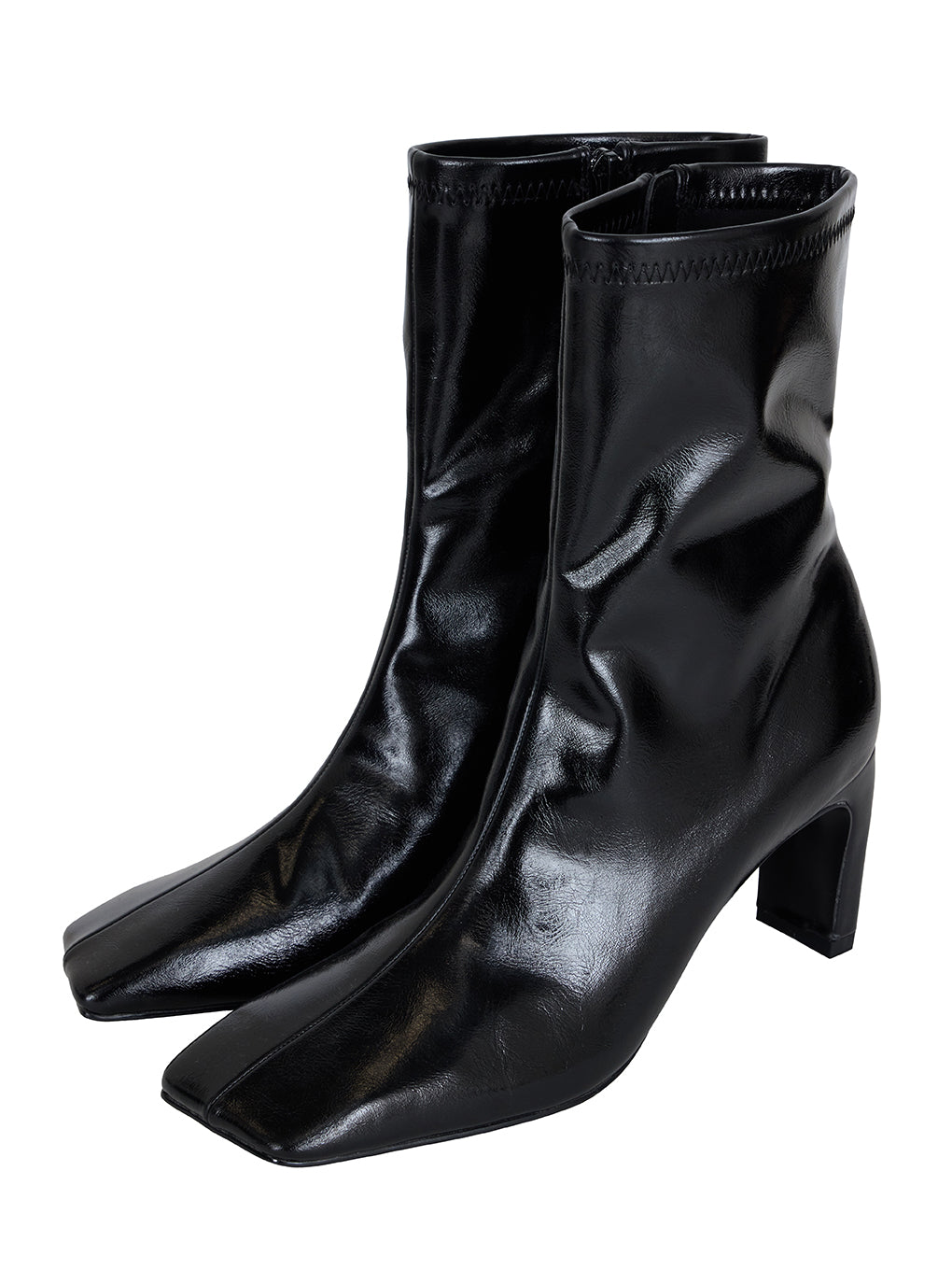 UND SQUARE TOE SHORT BOOTS