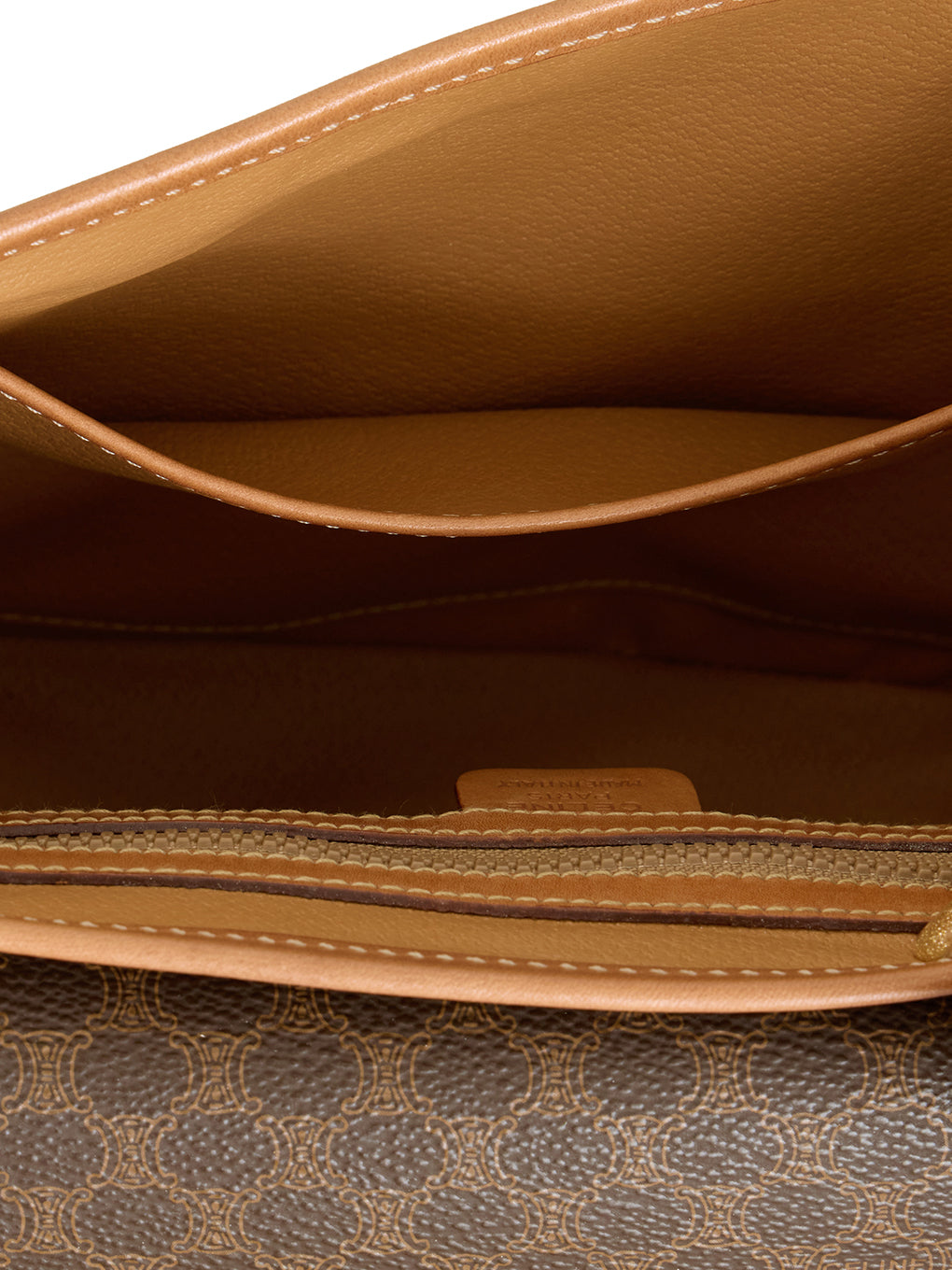 CELINE マカダム柄ショルダーバッグ