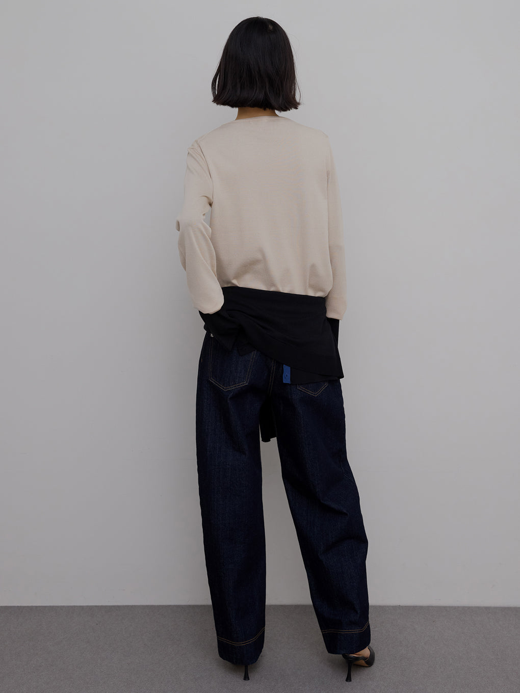 JAPAN MADE CURVE DENIM PANTS