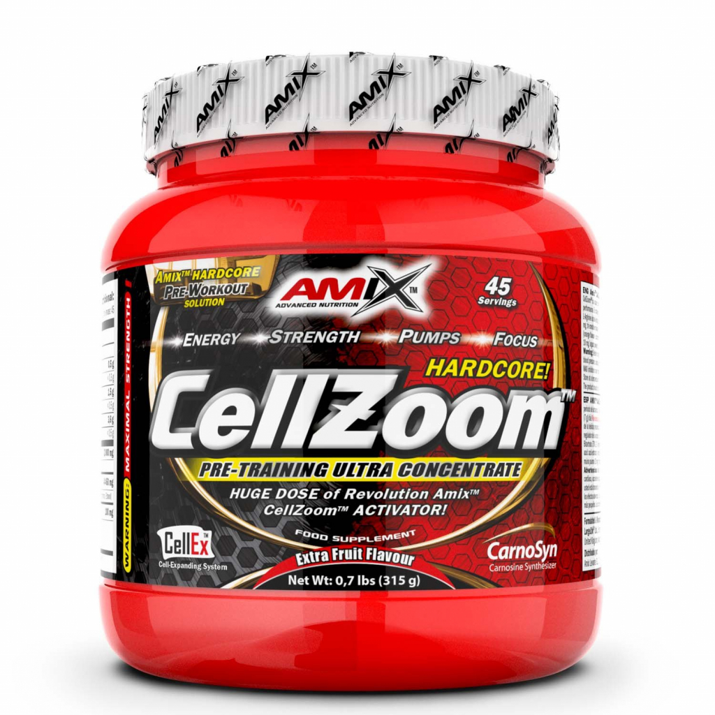 CellZoom® Hardcore Activator 315g fruit punch | www.amix-nutrition.com