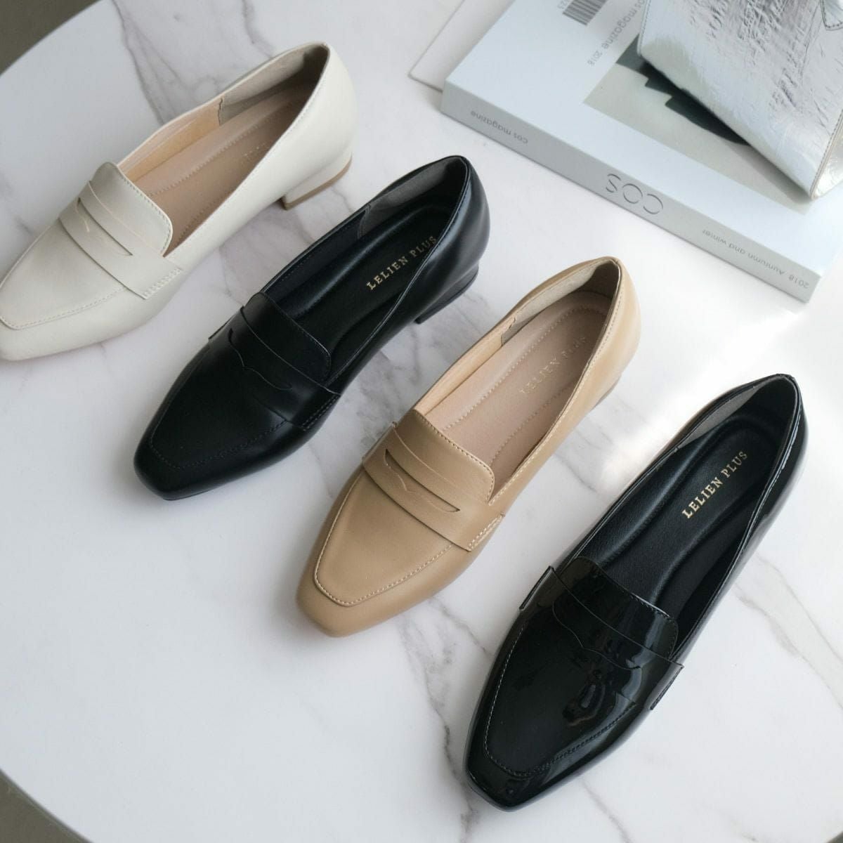 スクエアトゥコインローファー レディース | 《公式》レディース