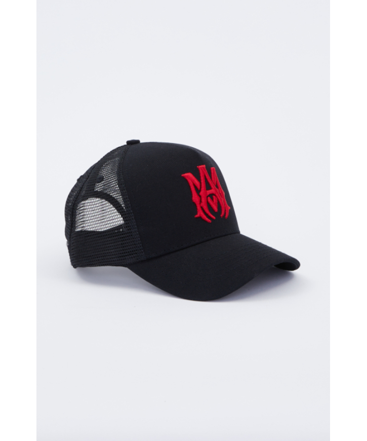 アミリ トラッカーキャップ 正規品 AMIRI トラッカーキャップ | ブラック | FARFETCH JP