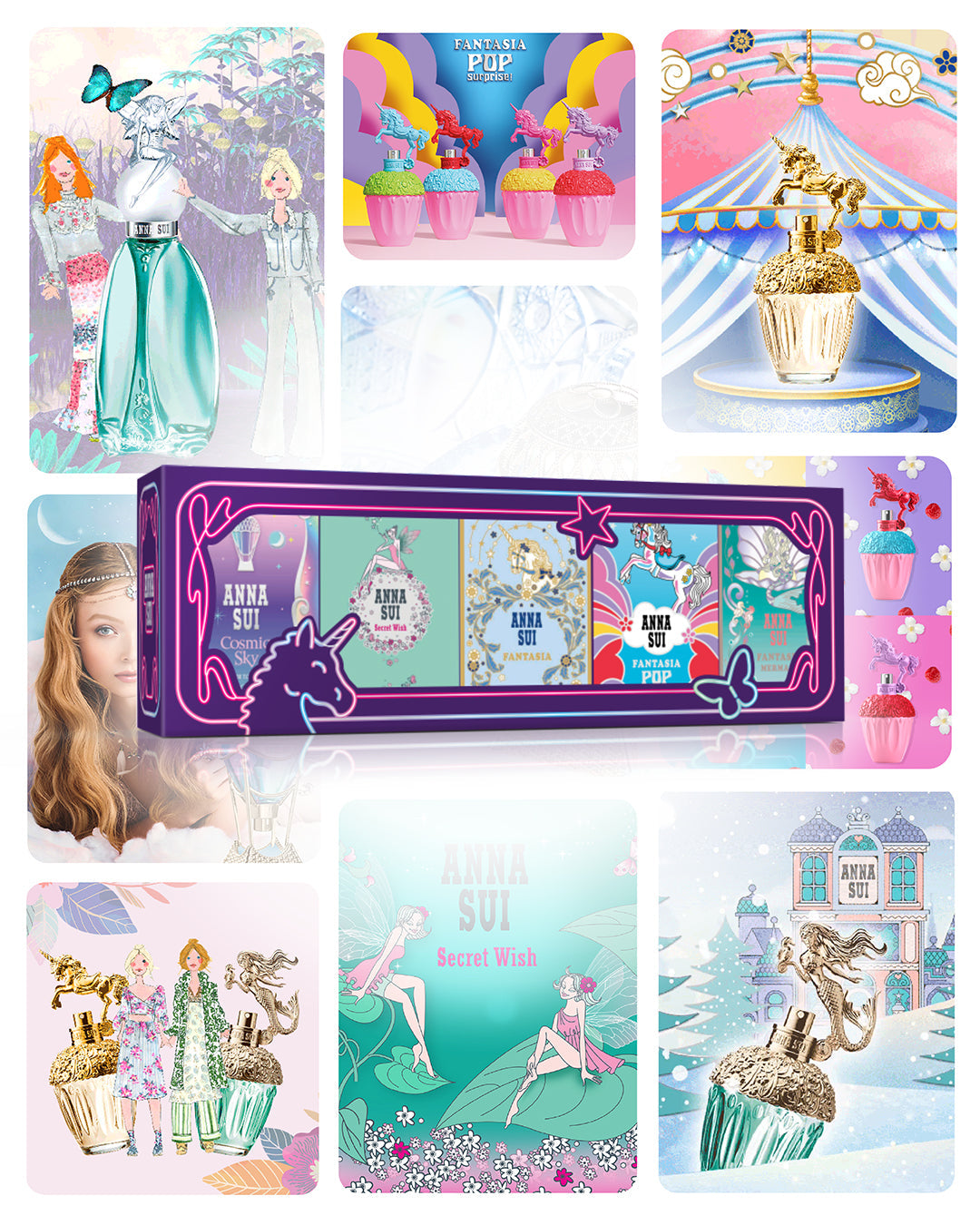 Limited Edition: Unicorn Fantasy Mini Fragrance Set – Anna Sui