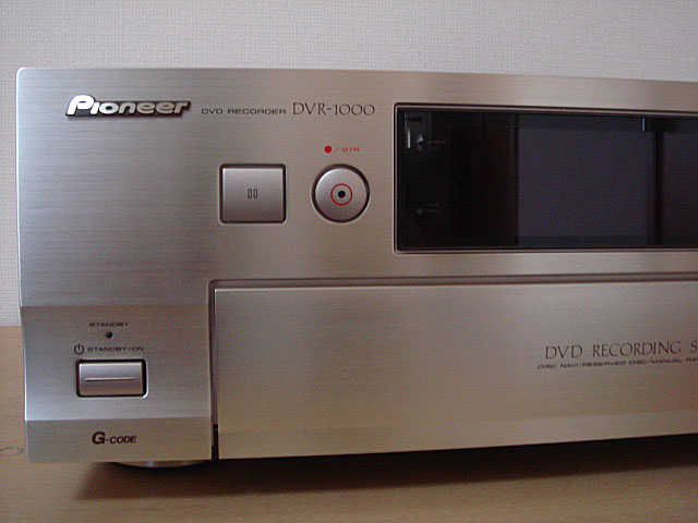 動作確認、【Pioneer DVR-1000】DVDレコーダー リモコン取説付き 動作