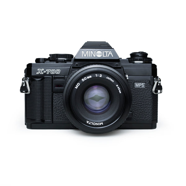 Minolta X-700 35mm SLR Film Camera with 50mm Lens
