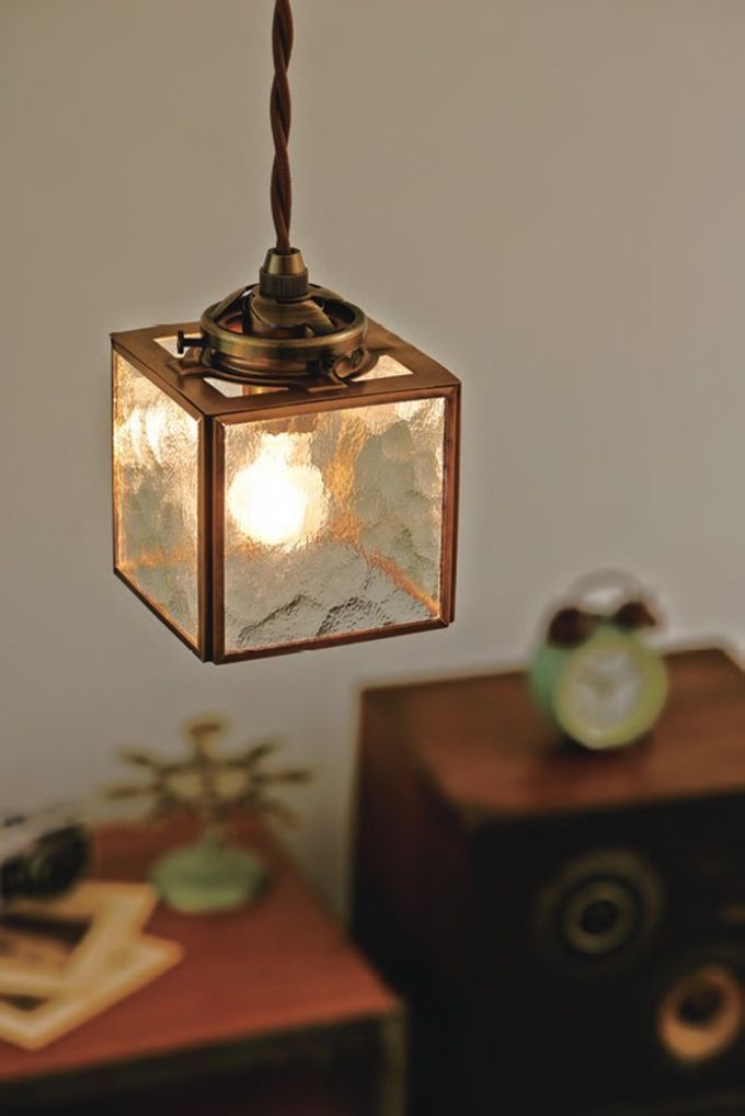 ペンダントライト 幻想的 アンティーク レトロ 照明 電球付き クリア