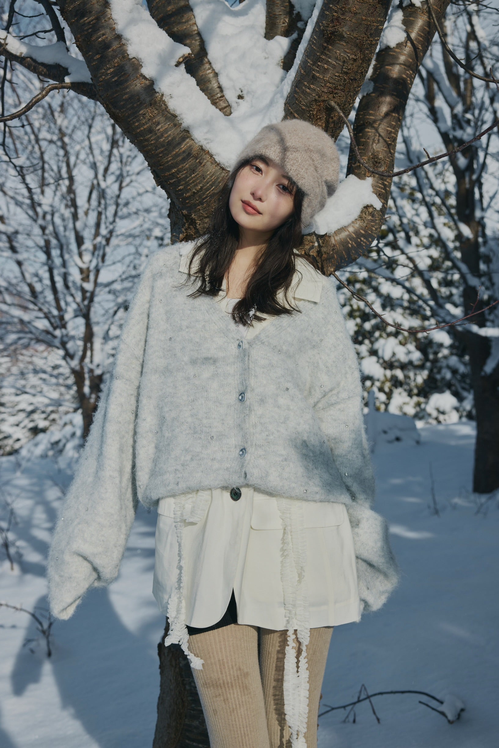 bijou knit cardigan – andequal