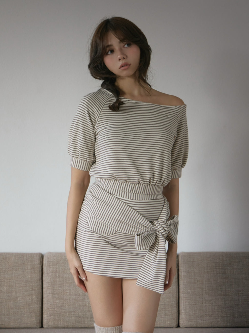 ANDMARY】Connie ribbon set up