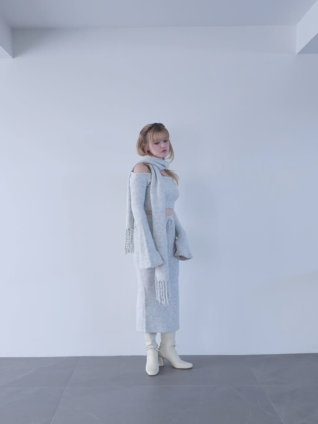 ANDMARY】Zoe muffler set up