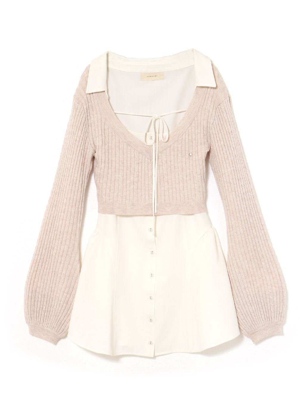 ANDMARY】Rio blouse set dress