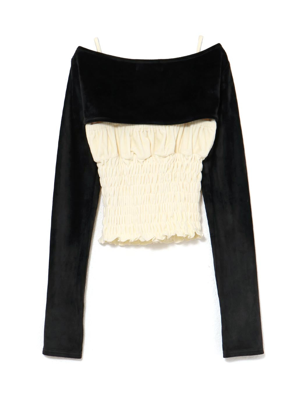 ANDMARY】Mei shirring tops