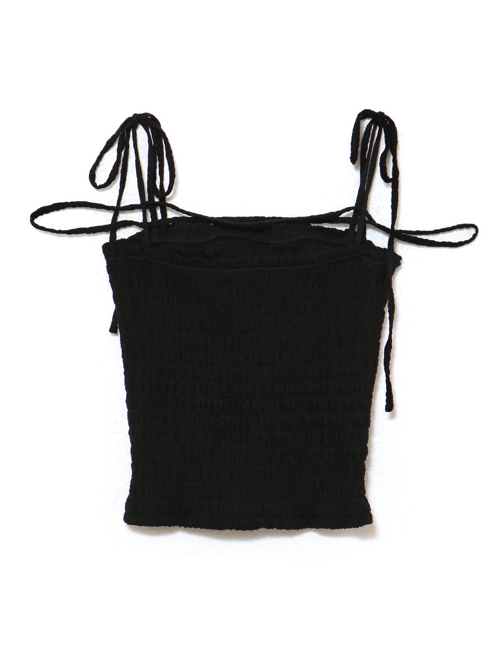 ANDMARY】Shirring ribbon camisole