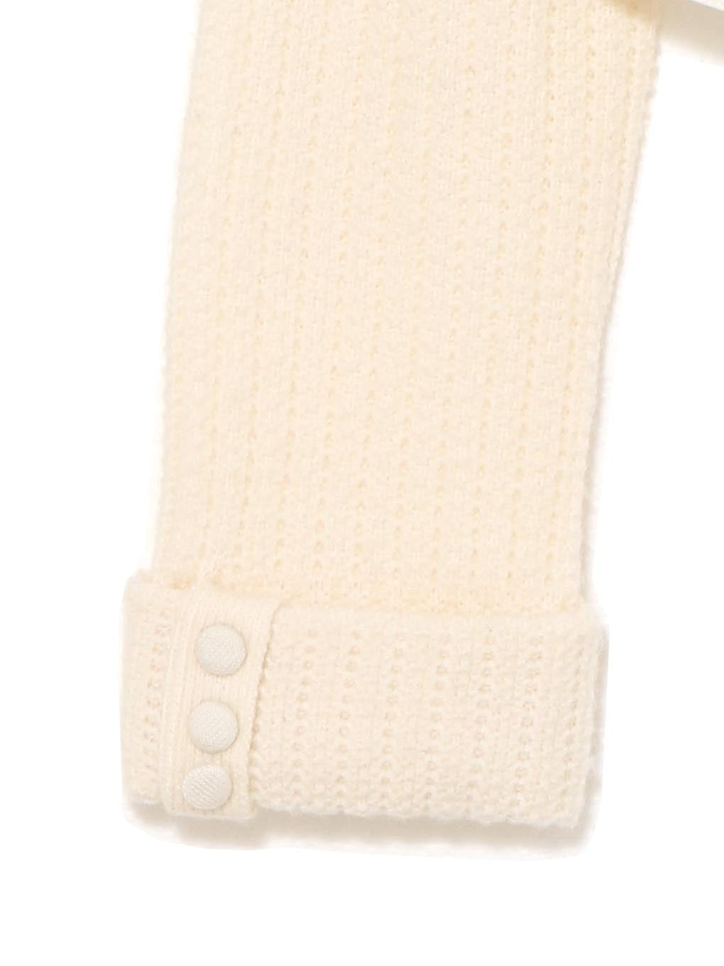 ANDMARY】Twiggy tweed ribbon set tops