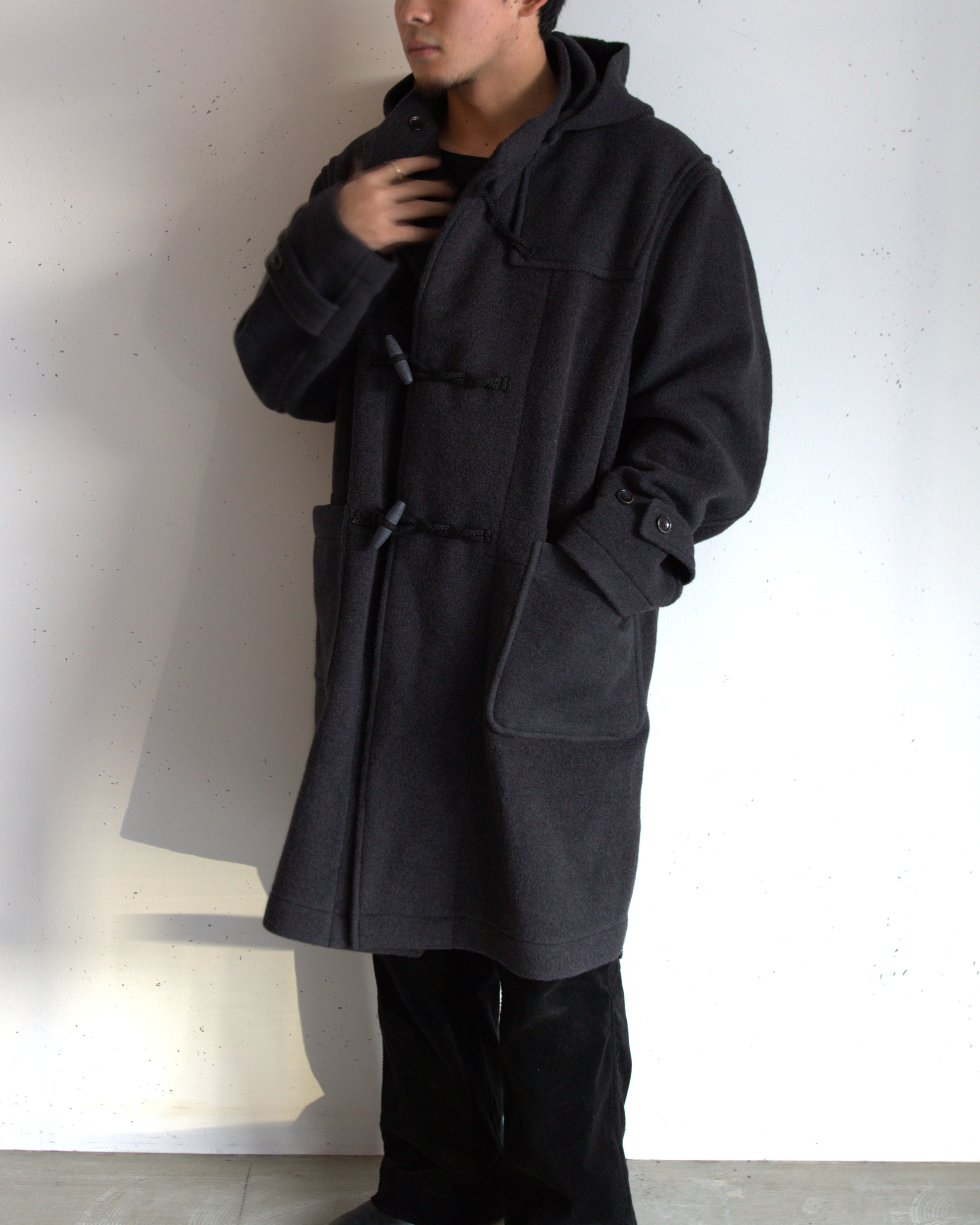 PHIGVEL - NAVAL DUFFLE COAT - CHARCOAL – anemoscope
