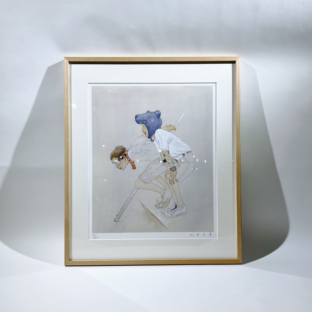 鉄コン筋クリート 松本大洋 直筆サイン入り 複製原画 – ANIERA