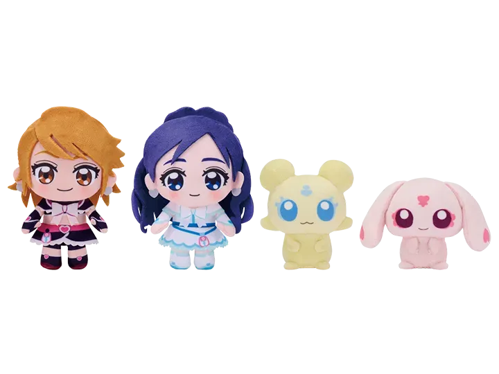 バンプレストブランドから「ふたりはプリキュア」のぬいぐるみが