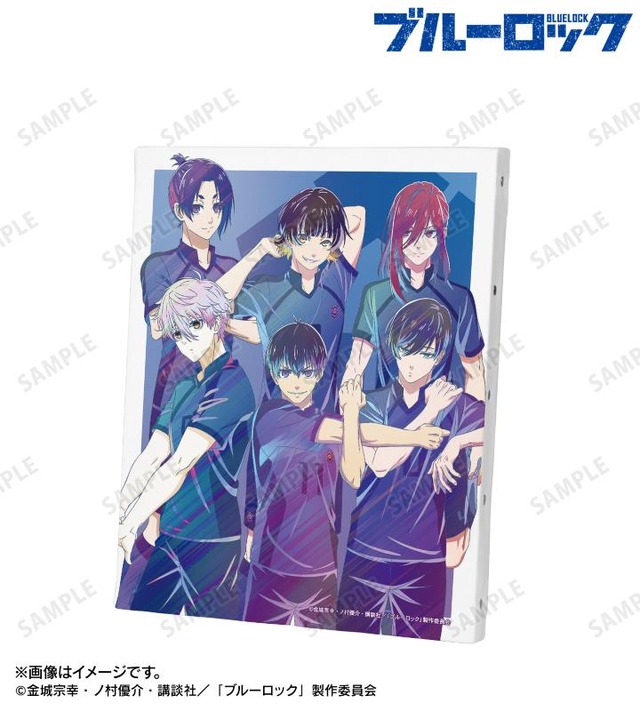 ブルーロック」潔世一や糸師凛たちが試合に備える！ オーロラ缶バッジ