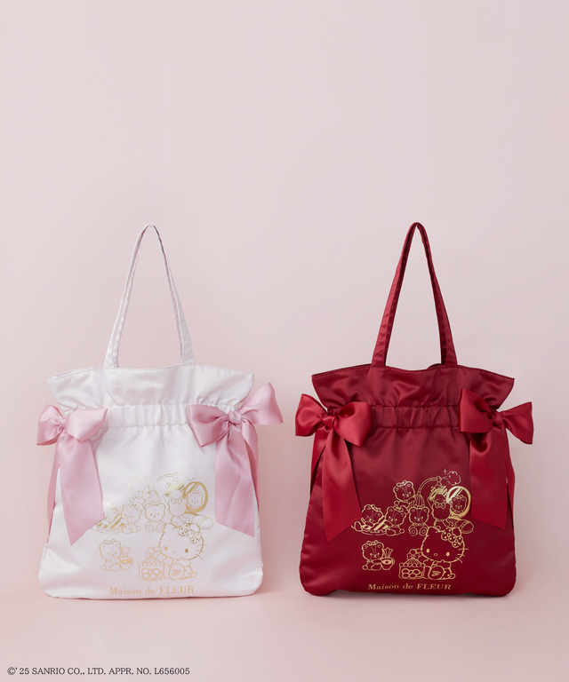 ハローキティがドットリボンでおめかし♪「Maison de FLEUR」コラボ