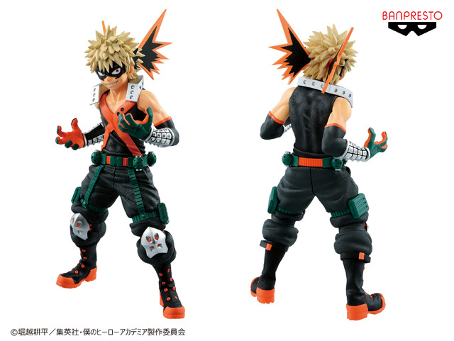 ヒロアカ」デク＆爆豪らの新たなフィギュアシリーズ登場！ヒーロー