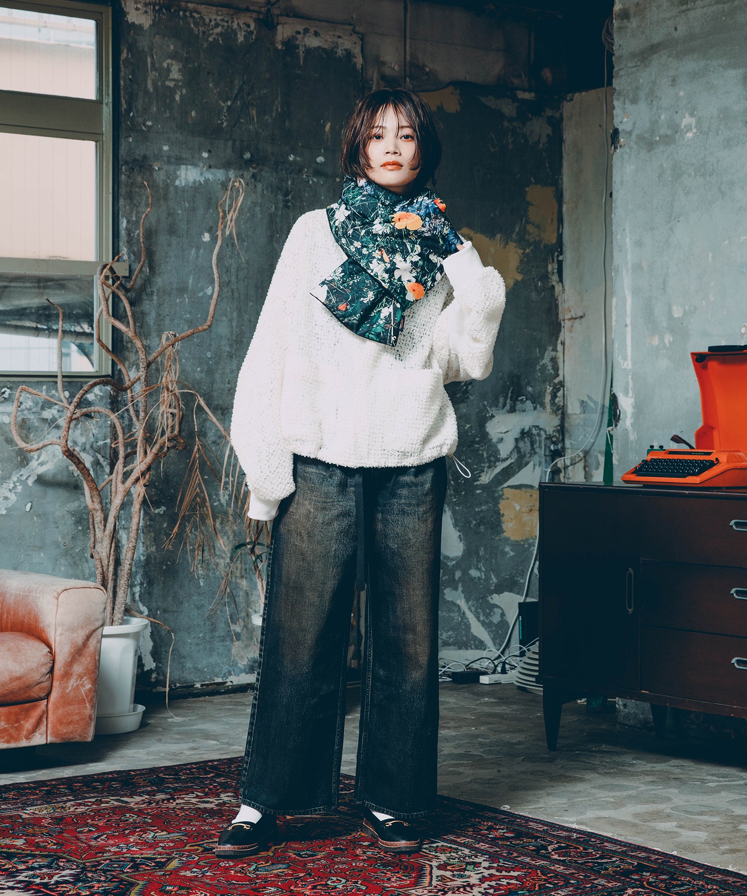 6ポケットオーバーダイデニムバギーPT – ANLIO（アンリオ）