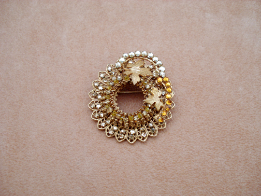 ミリアム・ハスケル「ピンブローチ」《アンティックかとう》