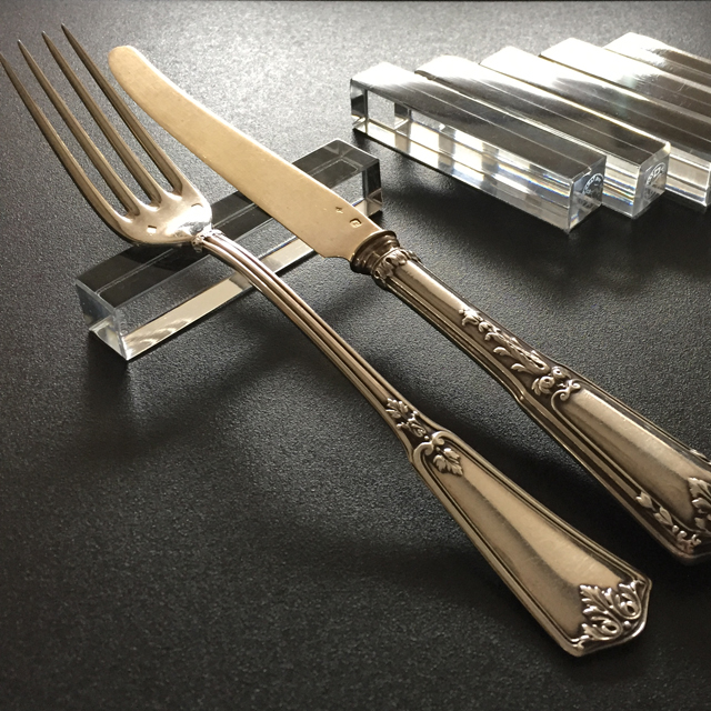 ドーム（Daum：ナイフレスト6個＜箸置き＞）② 希少DAUM ドーム