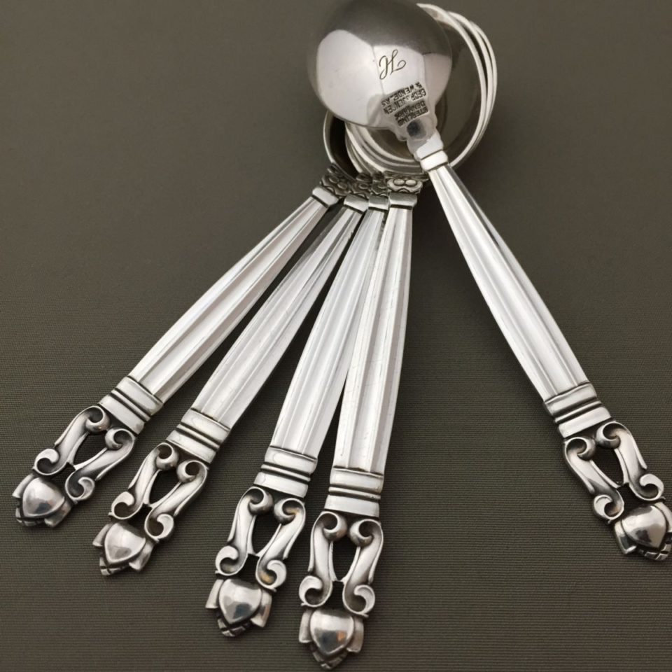 ジョージ・ジェンセン「“Acorn” コーヒースプーン 長さ11cm