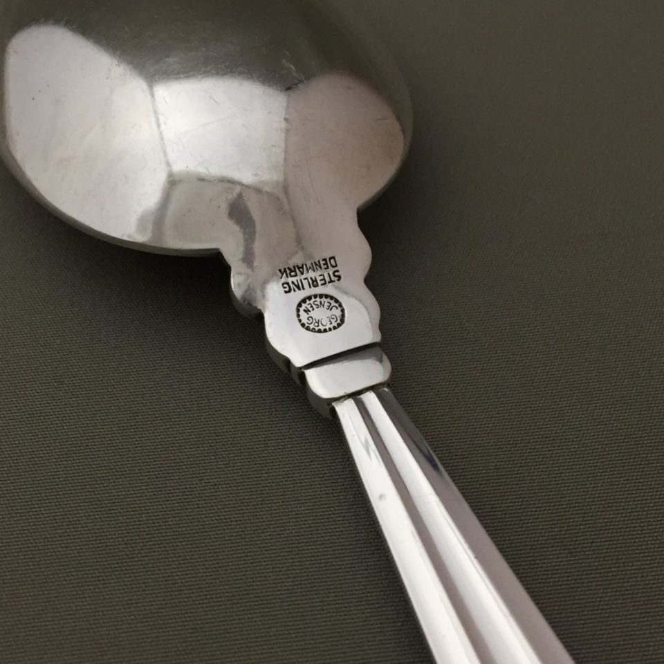 ジョージ・ジェンセン「“Acorn” ディナースプーン（大）長さ20.5cm