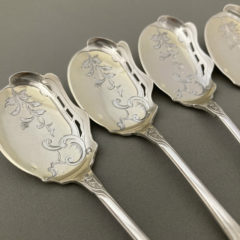フランス「アイスクリームスプーン6本組」《アンティックかとう》