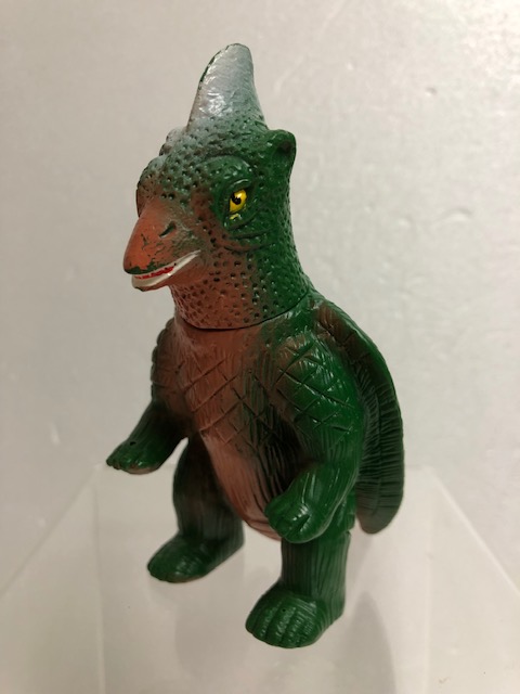 日東☆大巨獣 ガッパ☆ソフビ人形 10．7cm 当時物 JAPAN
