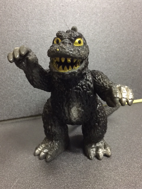 ポピー ゴジラ（足型あり） キングザウルスシリーズ ソフビ人形 体長