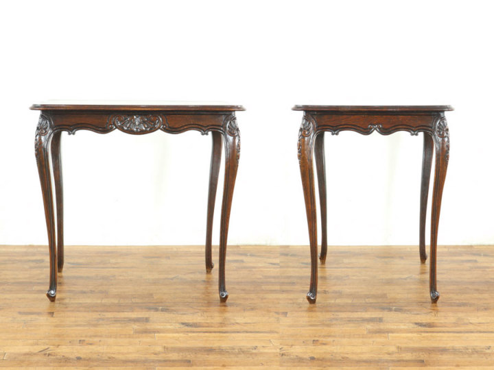 天板再塗装済み 一人用ダイニングテーブルとしてもおすすめ ダーク